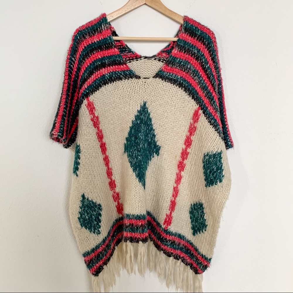 Sweater Poncho